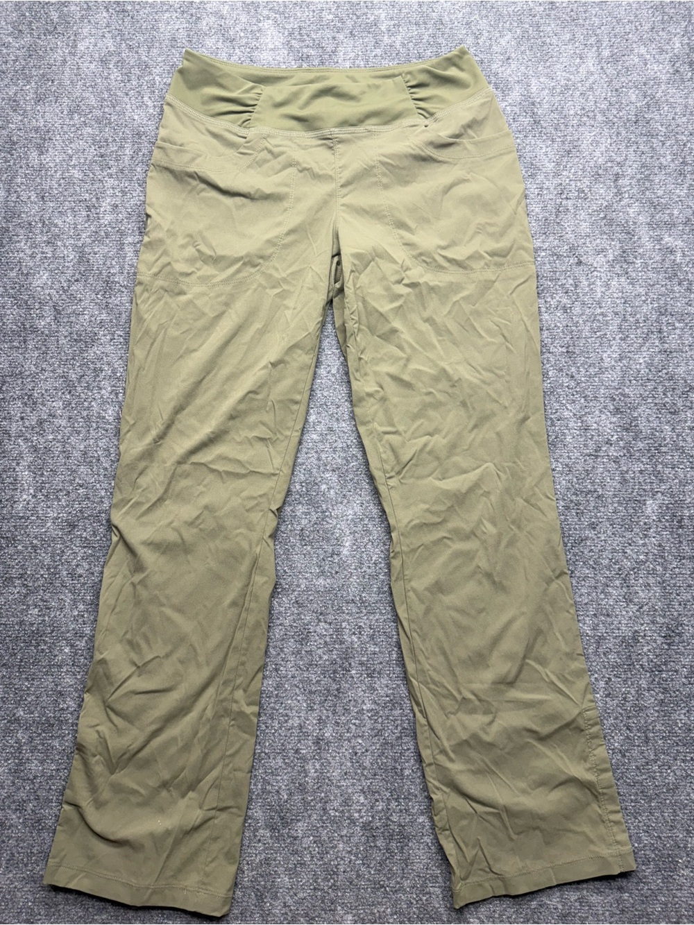 Mountain Hardwear women's Medium Olive Green Active Stretch outdoors Pants